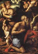 Giorgio Vasari The Temptation of St.Jerome oil painting